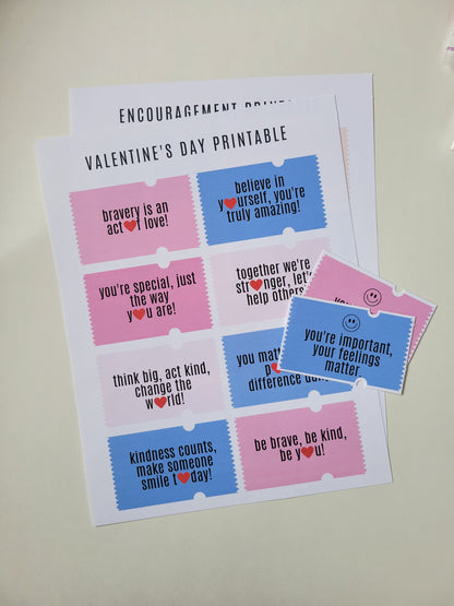Valentine's Day x Encouragement Printables