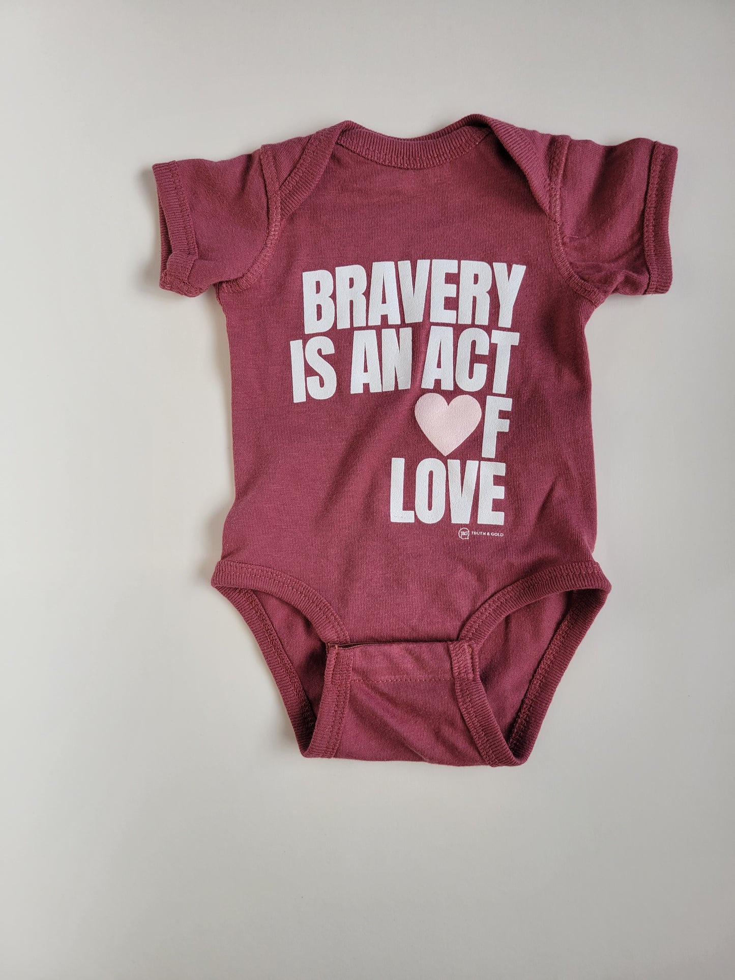 Bravery is an act of love- Infant Onesie