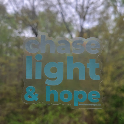 Chase light & hope- Rainbow Suncatcher