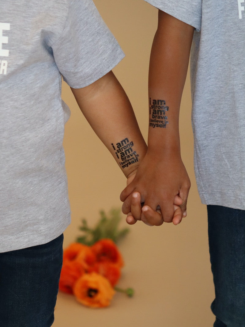 "I AM" Mantra- Temporary Tattoo